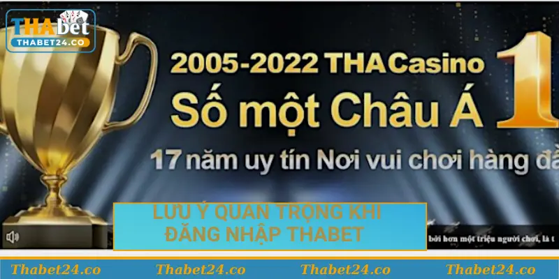Lưu ý quan trọng khi thực hiện đăng nhập account 
