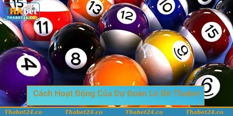 Cách hoạt động của dự đoán lô đề Thabet Cách hoạt động của dự đoán lô đề Thabet