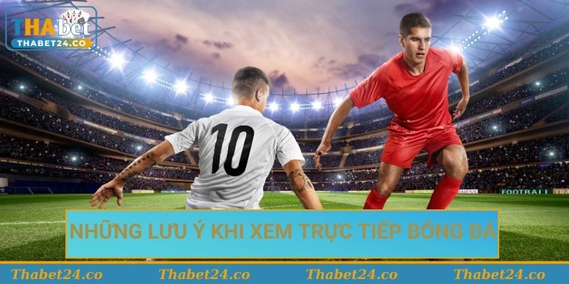 Những lưu ý khi xem trực tiếp bóng đá trực tuyến